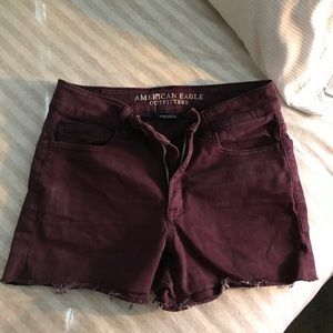 High rise shorts